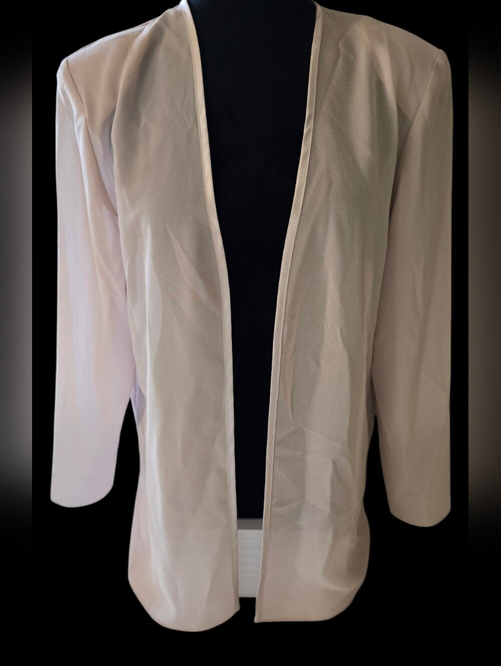 Nebiani Sheer Open Front Cardigan